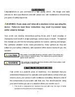 Preview for 3 page of Runva 10DB Assembly & Operating Instructions