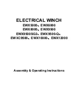 Preview for 1 page of Runva EWX 10000U Assembly & Operating Instructions