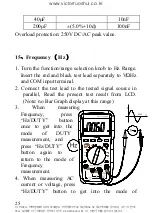 Preview for 26 page of RuoShui VR-86D Operation Manual