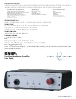 Rupert Neve Designs RNHP User Manual preview