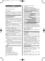 Preview for 12 page of Rupes BH252R Operating Instructions Manual