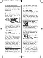 Preview for 20 page of Rupes BH252R Operating Instructions Manual