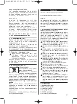 Preview for 21 page of Rupes BH252R Operating Instructions Manual