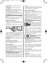 Preview for 23 page of Rupes BH252R Operating Instructions Manual