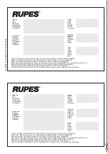 Preview for 31 page of Rupes DD120LT Instruction Manual