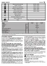 Preview for 4 page of Rupes ER303TE Operating And Maintenance Instructions Manual