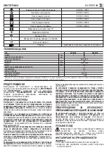 Preview for 40 page of Rupes ER303TE Operating And Maintenance Instructions Manual