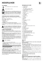 Предварительный просмотр 25 страницы Rupes HE 1101 Original Operating And Maintenance Instructions