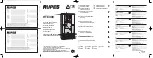 Preview for 2 page of Rupes HTE 300 Start-Up, Operating And Maintenance Instructions