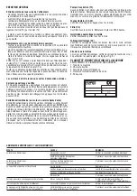 Preview for 17 page of Rupes HTE 300 Start-Up, Operating And Maintenance Instructions