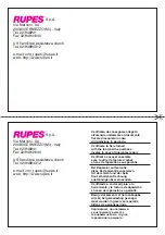 Preview for 22 page of Rupes KS 260E Manual