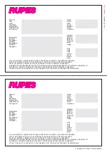 Preview for 31 page of Rupes MK6000 Start-Up, Operating And Maintenance Instructions