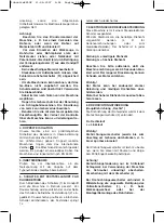 Preview for 14 page of Rupes P850E Operating Instructions Manual