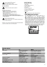 Preview for 35 page of Rupes S130 Series Original Operating And Maintenance Instructions