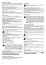 Preview for 50 page of Rupes S130 Series Original Operating And Maintenance Instructions