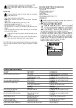 Preview for 51 page of Rupes S130 Series Original Operating And Maintenance Instructions