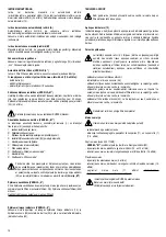 Preview for 78 page of Rupes S130 Series Original Operating And Maintenance Instructions