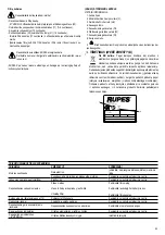 Preview for 83 page of Rupes S130 Series Original Operating And Maintenance Instructions