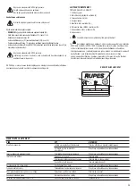 Preview for 35 page of Rupes S145EL Original Operating And Maintenance Instructions