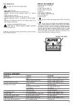 Preview for 67 page of Rupes S145EL Original Operating And Maintenance Instructions