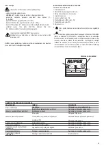 Preview for 79 page of Rupes S145EL Original Operating And Maintenance Instructions