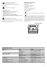 Preview for 95 page of Rupes S145EL Original Operating And Maintenance Instructions