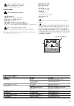 Preview for 99 page of Rupes S145EL Original Operating And Maintenance Instructions