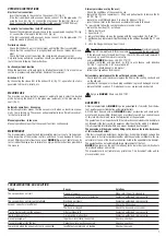 Preview for 7 page of Rupes SV10E Start-Up, Operating And Maintenance Instructions