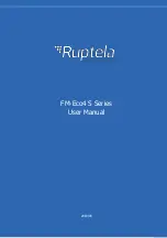 Preview for 1 page of RUPTELA FM-Eco4+ E S User Manual