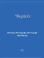 RUPTELA FM-Pro 4 BT User Manual preview