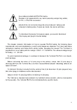 Preview for 4 page of RUPTELA FM-Pro3 Manual Manual