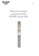 Предварительный просмотр 1 страницы Ruris Aqua 890 Manual