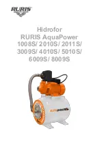 Preview for 1 page of Ruris AquaPower 1008S Manual