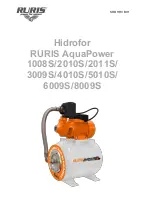 Preview for 120 page of Ruris AquaPower 1008S Manual