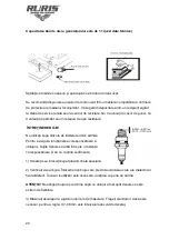 Предварительный просмотр 22 страницы Ruris R-POWER GE7000 Manual