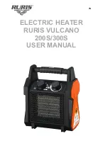 Preview for 22 page of Ruris VULCANO 200S User Manual