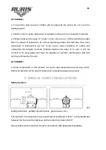 Preview for 42 page of Ruris VULCANO 881 User Manual