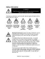 Preview for 5 page of Rush DC 1 Aqua User Manual