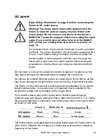 Preview for 13 page of Rush DC 1 Aqua User Manual