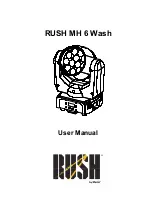 Предварительный просмотр 1 страницы Rush MH 6 Wash User Manual