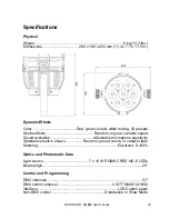 Предварительный просмотр 33 страницы Rush PAR 1 RGBW User Manual