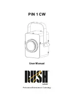 Preview for 1 page of Rush Pin 1 CW User Manual