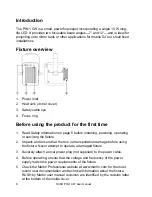 Preview for 8 page of Rush Pin 1 CW User Manual