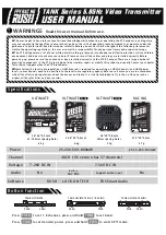 Preview for 1 page of Rush TANK Series User Manual