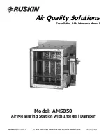 Ruskin AMS050 Installation & Maintenance Manual preview