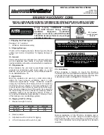 Preview for 1 page of Ruskin MiniCORE MCV-500 Installation Instructions Manual