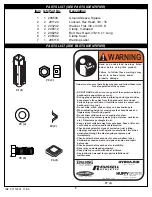 Preview for 2 page of Russell Corporation 21112201 Owner'S Manual