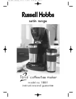 Russell Hobbs 10881 Instructions And Guarantee preview