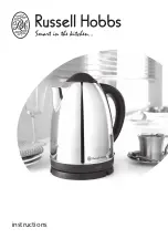 Preview for 1 page of Russell Hobbs 13355 Instructions Manual