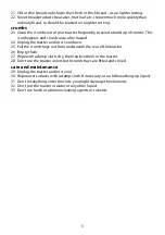 Preview for 5 page of Russell Hobbs 13980 Instructions Manual